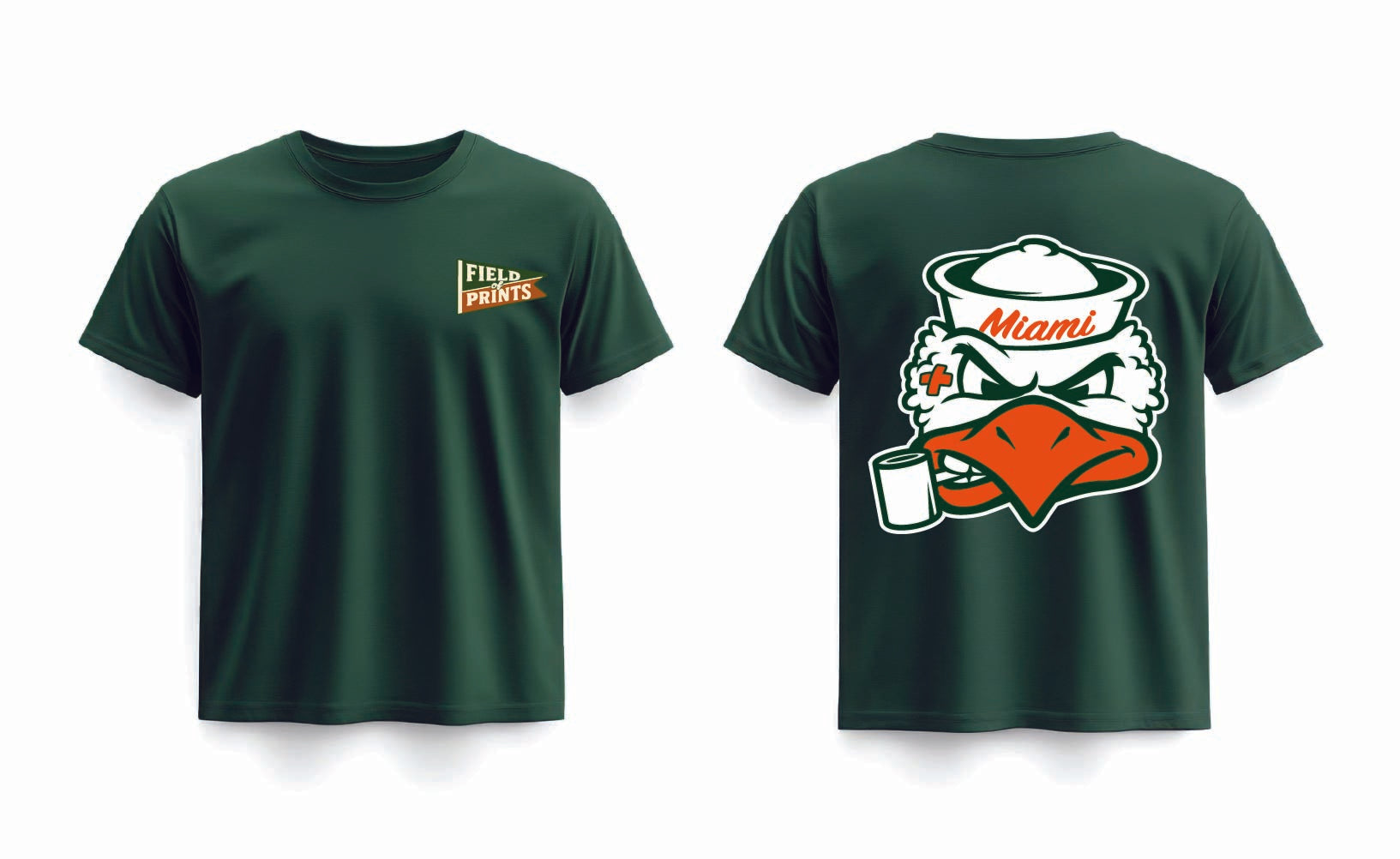 UM CANES IBIS / Field of Prints Shirt