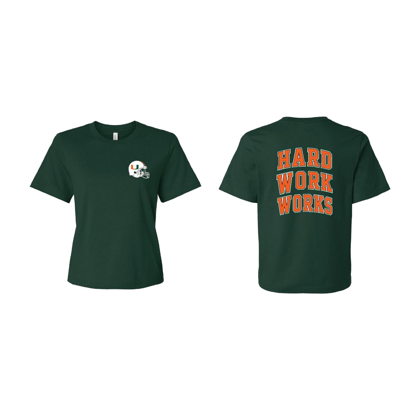 Hard Work Works | Tee + Crop