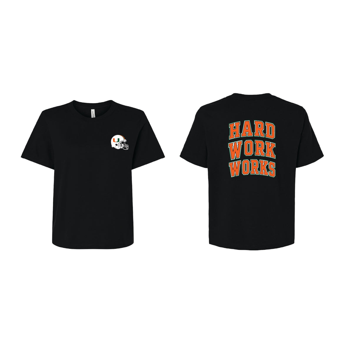 Hard Work Works | Tee + Crop