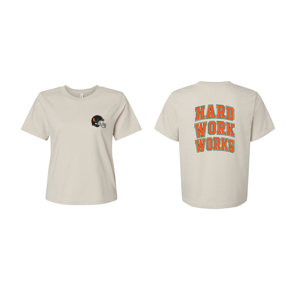 Hard Work Works | Tee + Crop