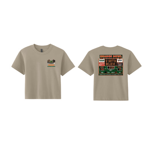 OB-U Gotta Believe | Tee + Crop