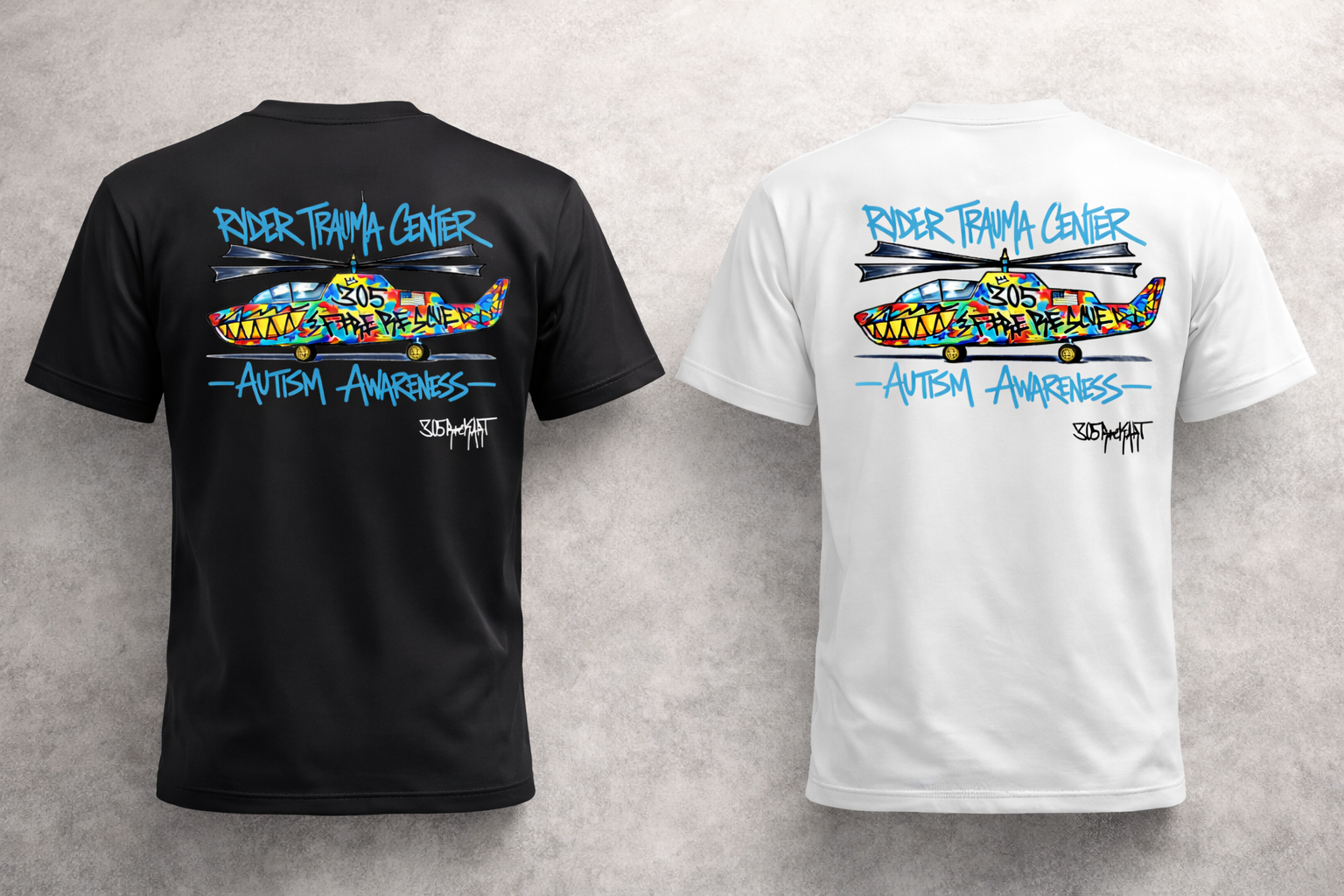 RYDER x 305RICKART AUTISM AWARENESS TEE