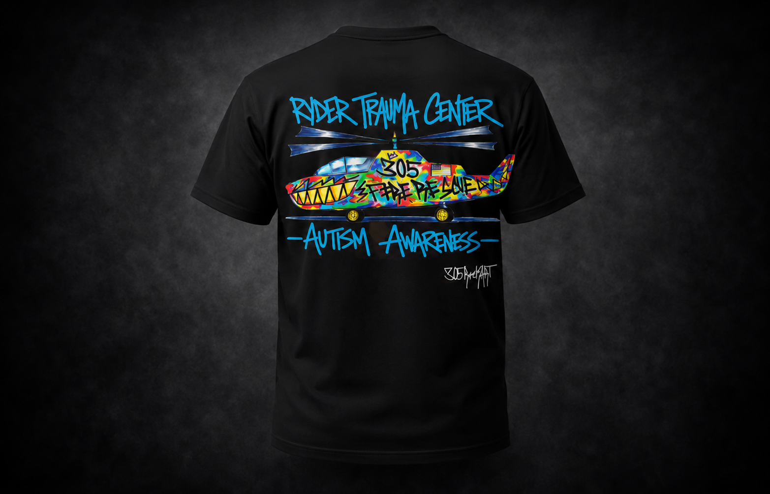 RYDER x 305RICKART AUTISM AWARENESS TEE
